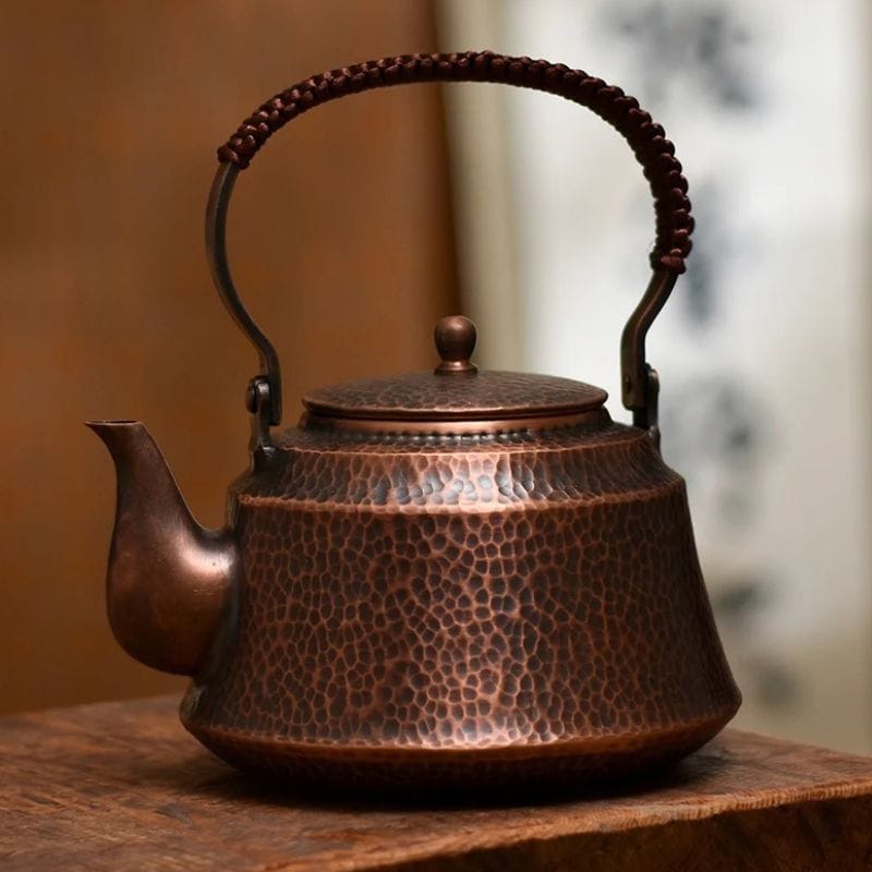 Théière en Cuivre Ancienne 1L