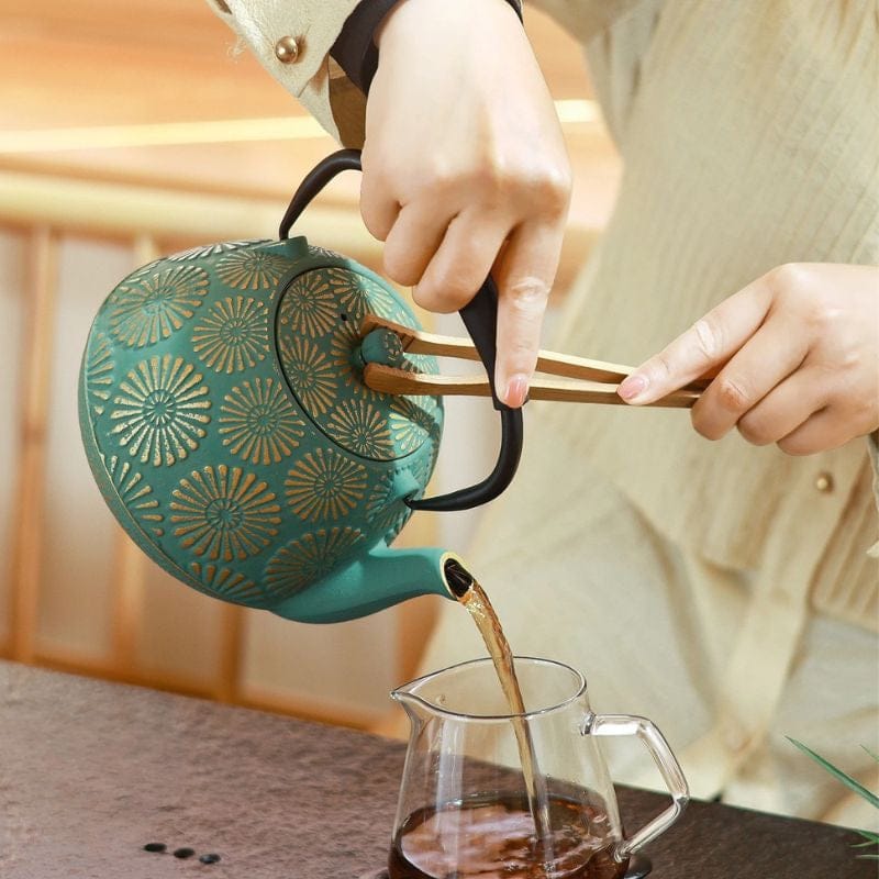 Théière en Fonte Émaillée 1.2L