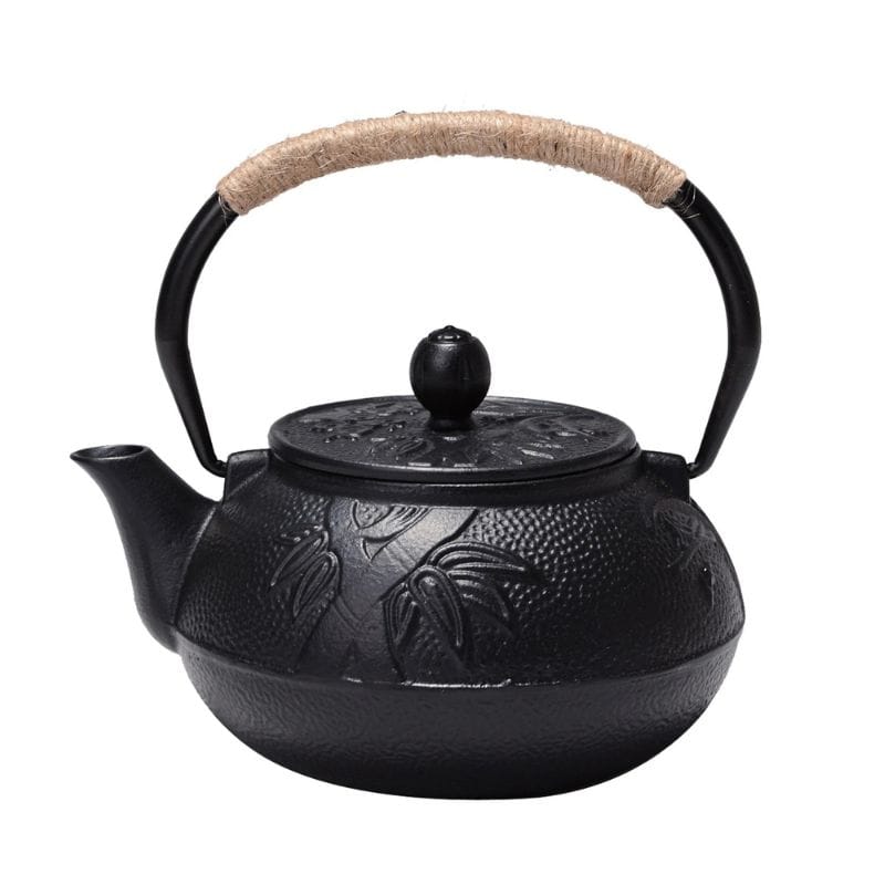 Théière en Fonte Noire 600 ml