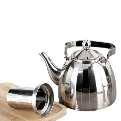 Théière en Métal Argenté 1L - 2L