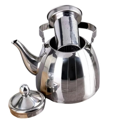 Théière en Métal Argenté 1L - 2L