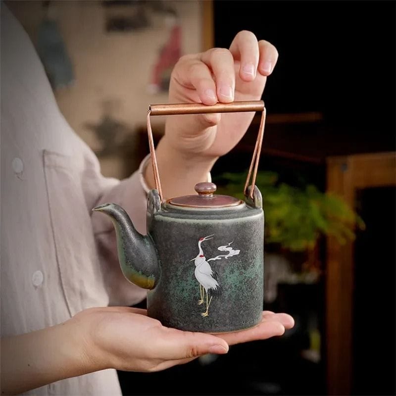Théière en Poterie Japonaise 1L 1000 ml