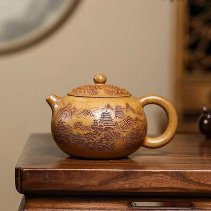 Théière en Terre Cuite Yixing 420ML 420 ml