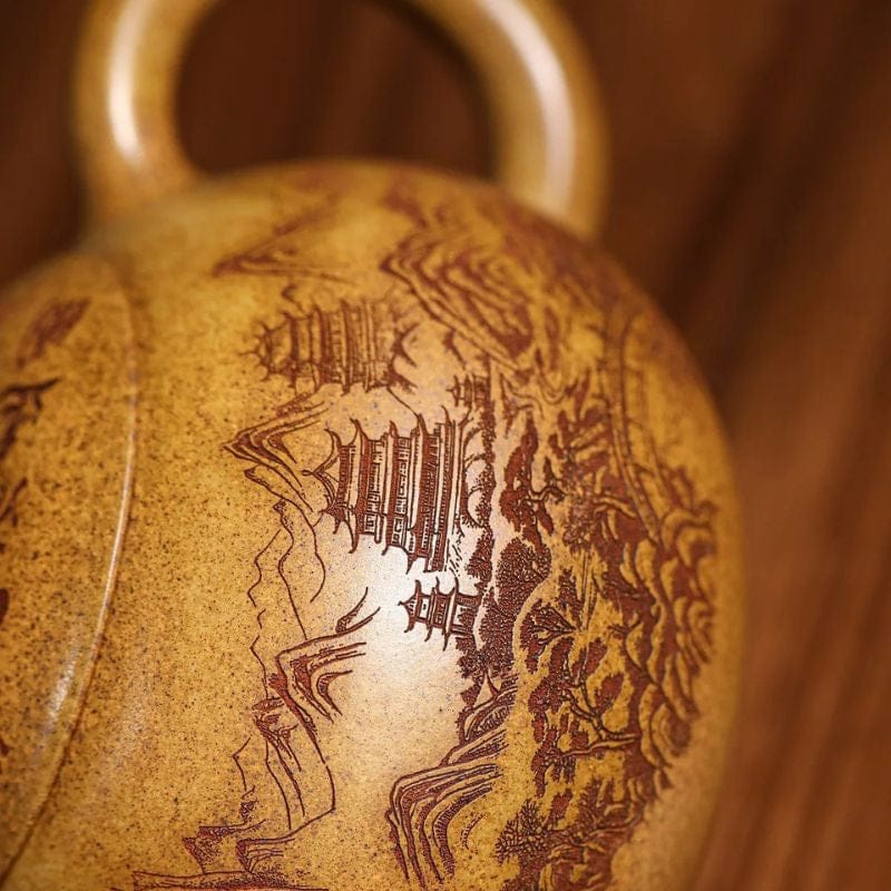 Théière en Terre Cuite Yixing 420ML 420 ml