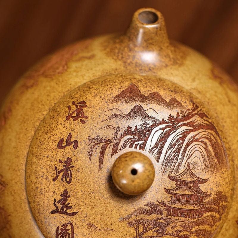 Théière en Terre Cuite Yixing 420ML 420 ml