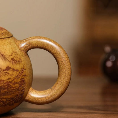 Théière en Terre Cuite Yixing 420ML 420 ml