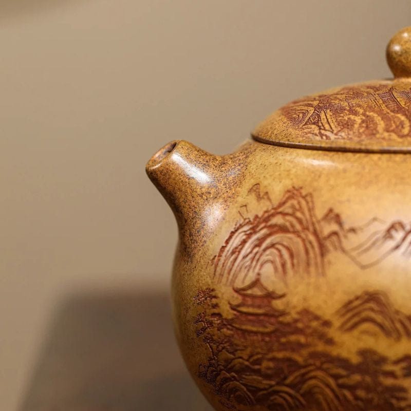 Théière en Terre Cuite Yixing 420ML 420 ml