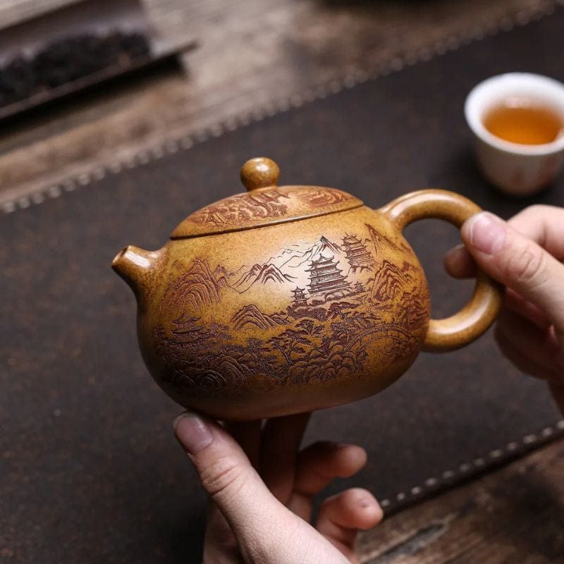 Théière en Terre Cuite Yixing 420ML 420 ml