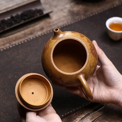 Théière en Terre Cuite Yixing 420ML 420 ml