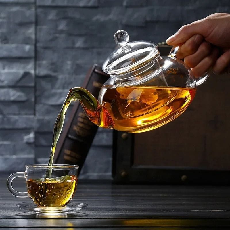 Théière en Verre avec Filtre 400ML - 1L