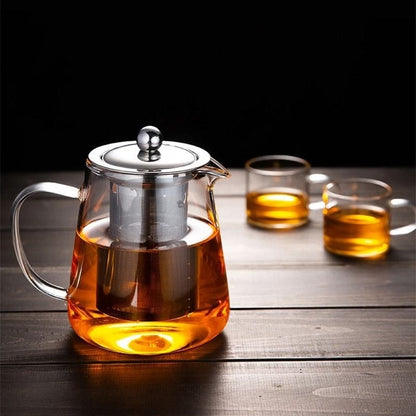 Théière en Verre avec Infuseur 400ML - 1.3L