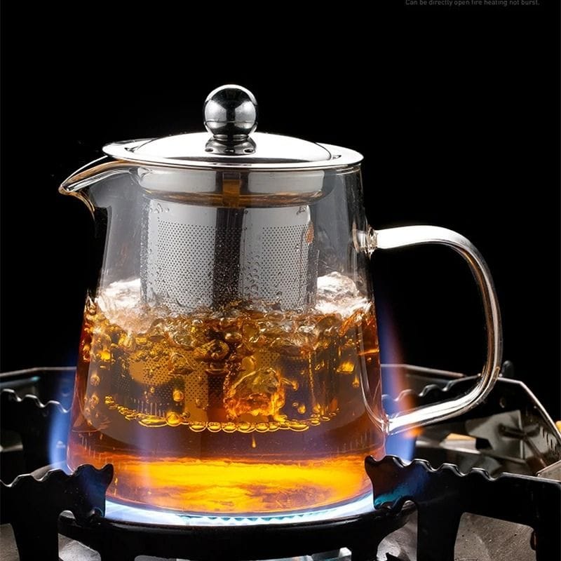 Théière en Verre avec Infuseur 400ML - 1.3L
