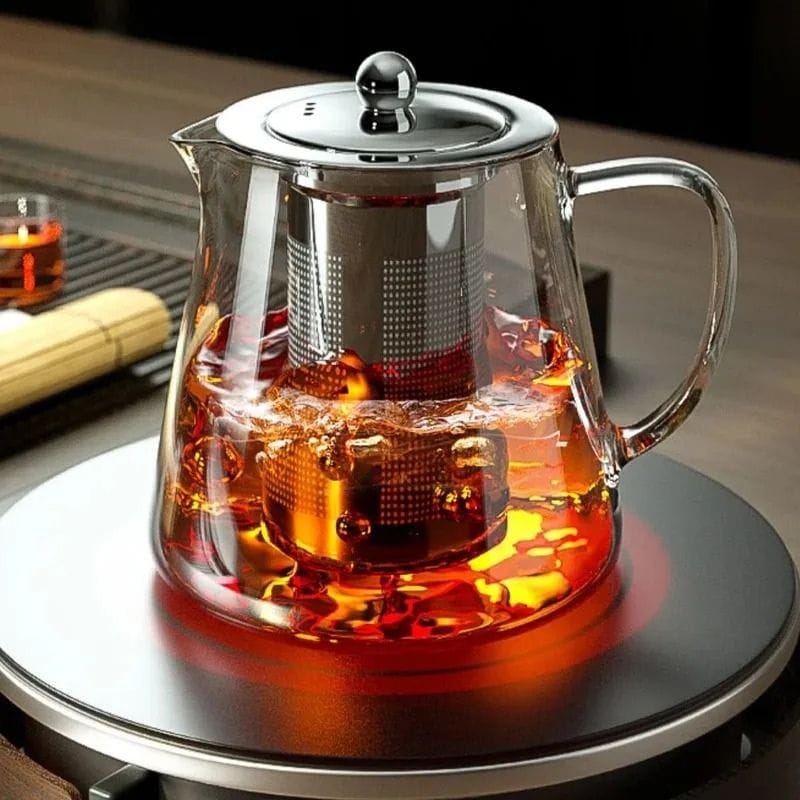 Théière en Verre avec Infuseur 400ML - 1.3L