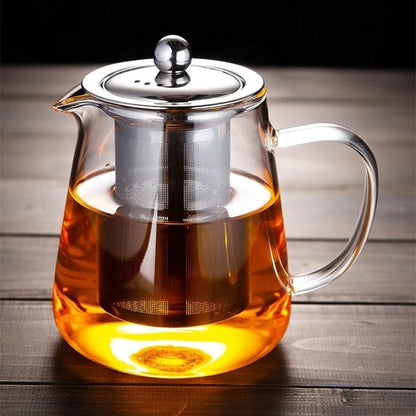 Théière en Verre avec Infuseur 400ML - 1.3L