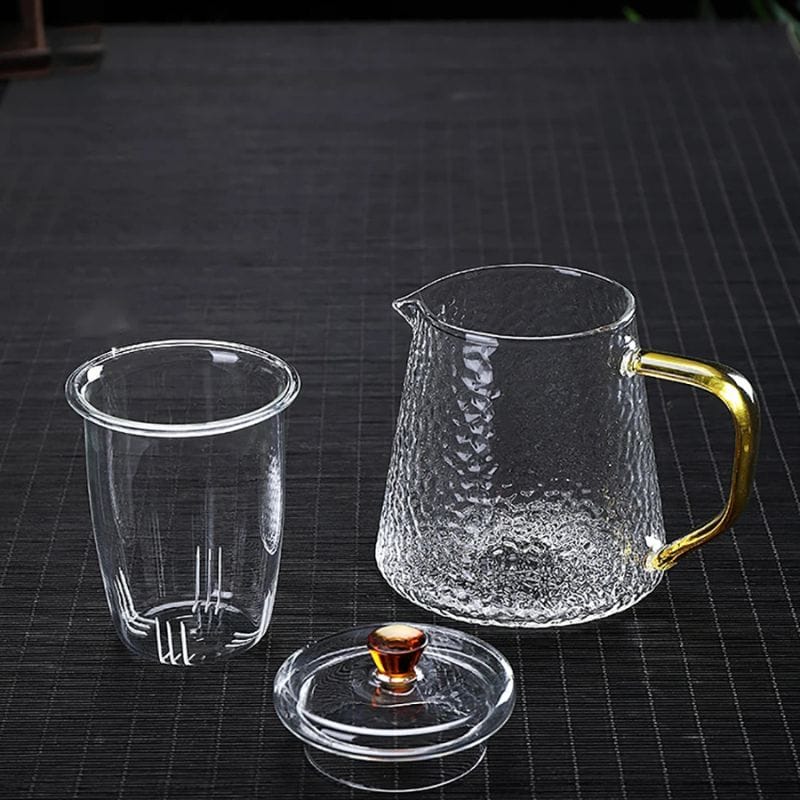 Théière en Verre Borosilicate 450ML - 1L