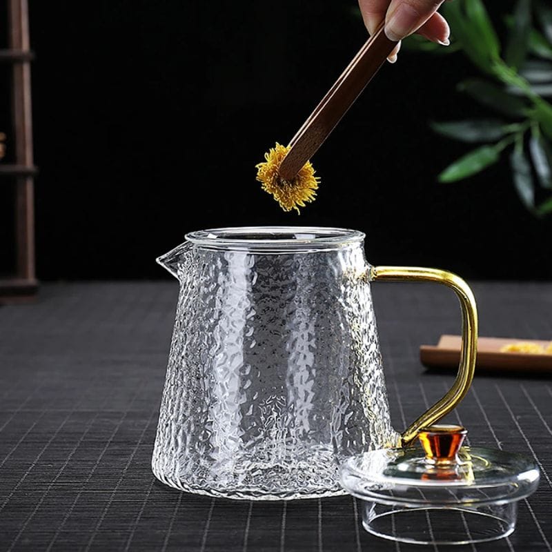 Théière en Verre Borosilicate 450ML - 1L