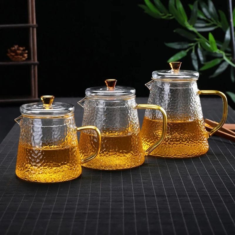 Théière en Verre Borosilicate 450ML - 1L