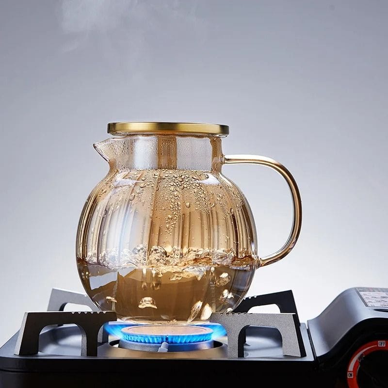 Théière en Verre Chrysanthème 1300 ml