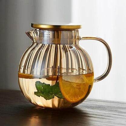 Théière en Verre Chrysanthème 1300 ml