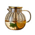 Théière en Verre Chrysanthème 1300 ml