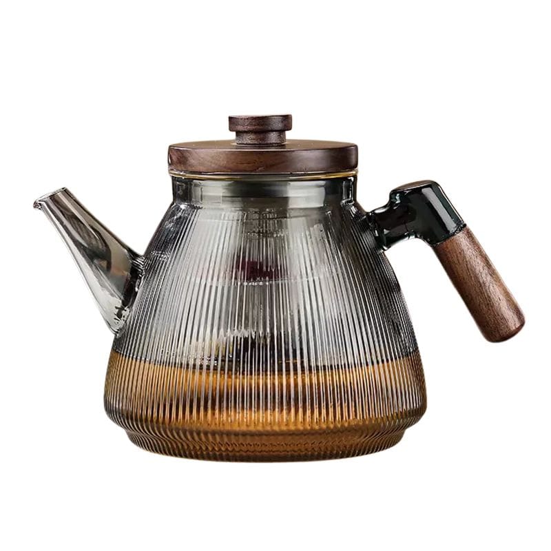 Théière en Verre Design 1L 1000 ml / Verre Fumé