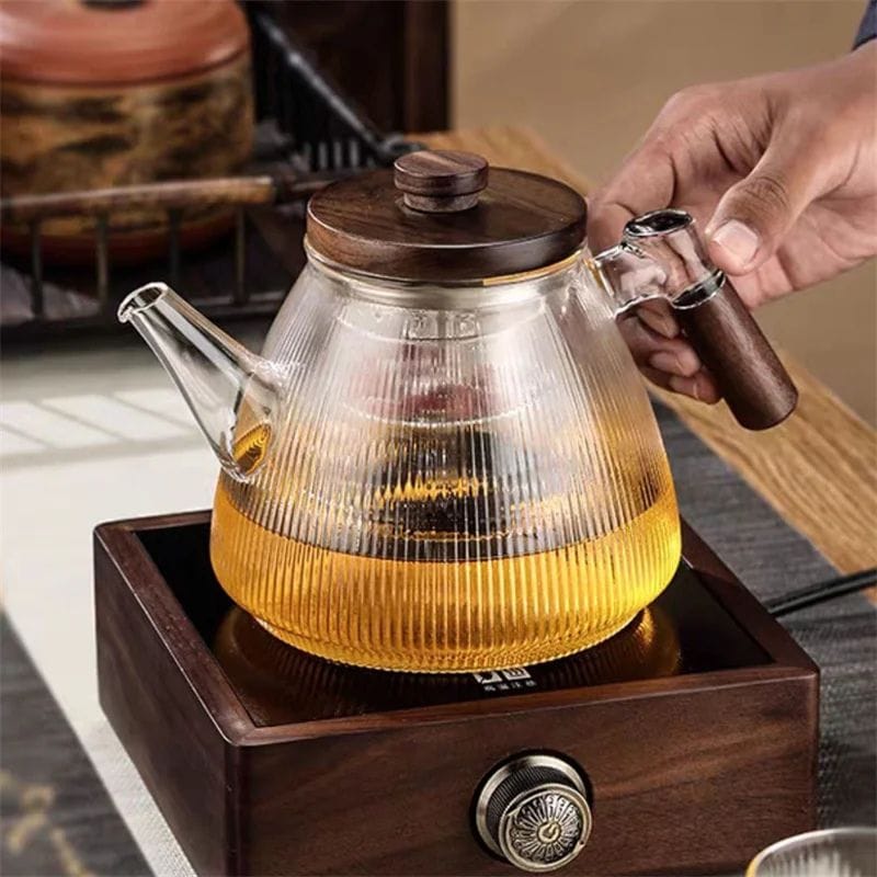 Théière en Verre Design 1L