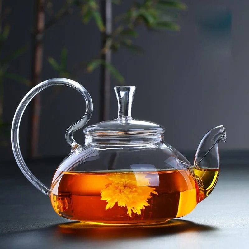 Théière en Verre Fleur de Thé 260ML - 1.2L