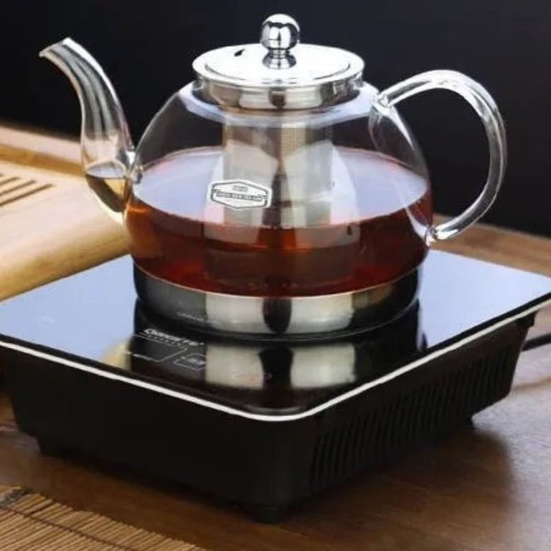 Théière en Verre Induction 800ML - 1.2L