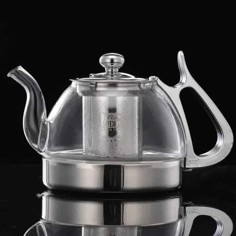 Théière en Verre Induction 800ML - 1.2L