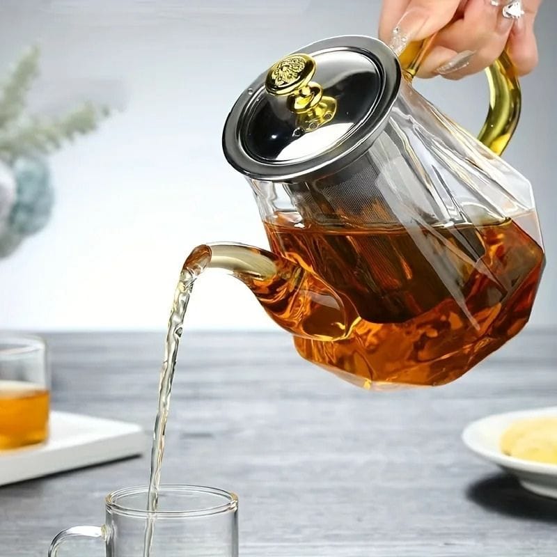 Théière en Verre Orientale 1L 1000 ml