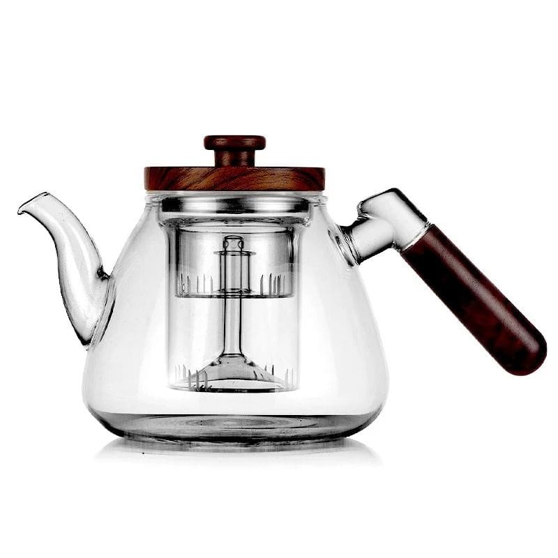 Théière en Verre sur Gaz 1000 ml / Verre Clair