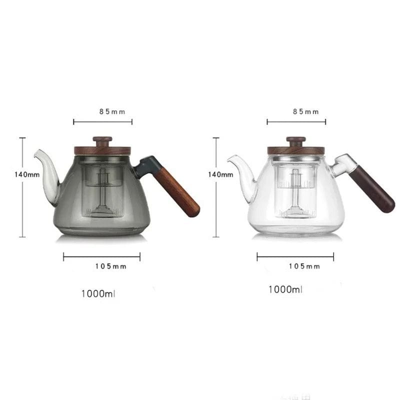Théière en Verre sur Gaz