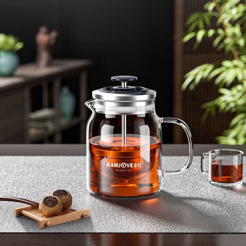 Théière Française avec Filtre à Piston 380ML - 560ML