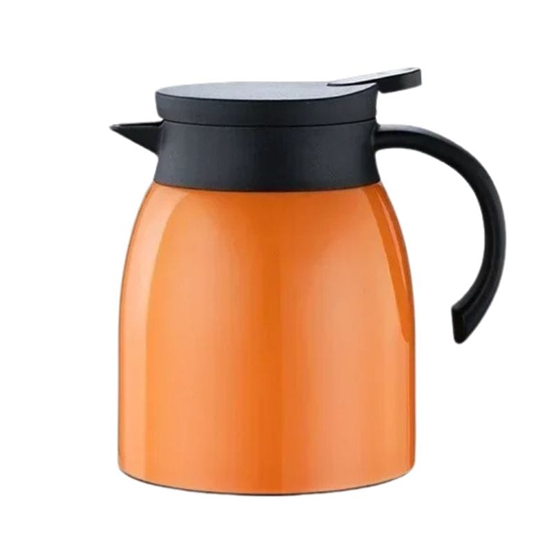 Théière Grande Contenance Isotherme 1.2L 1200 ml / Ambre Doré