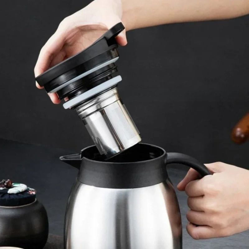 Théière Grande Contenance Isotherme 1.2L