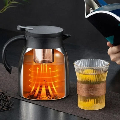 Théière Grande Contenance Isotherme 1.2L