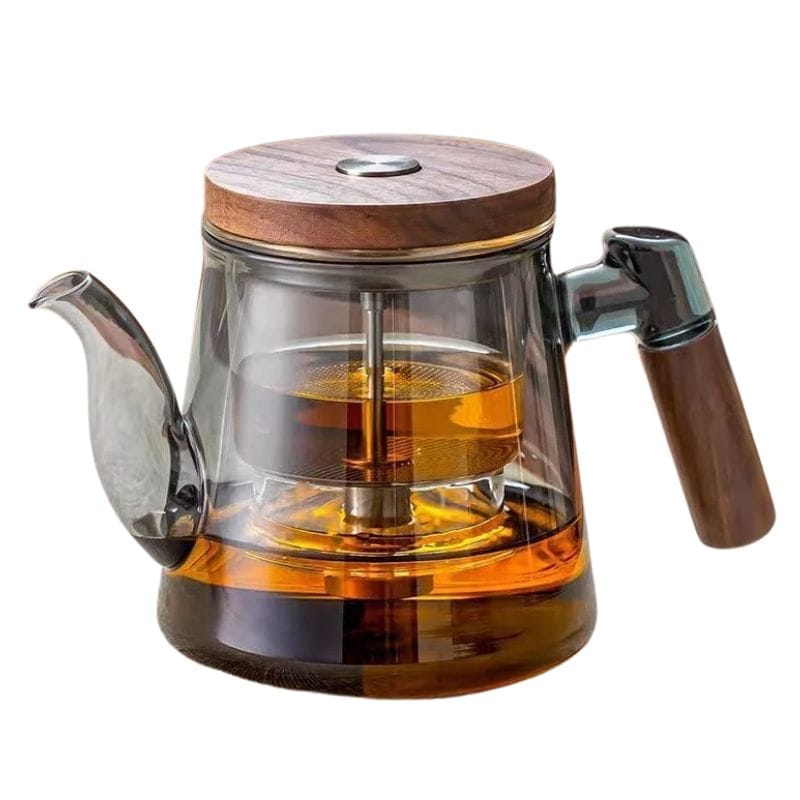 Théière Infusion Automatique en Verre 500ML Gray 500ML / 400-600ml