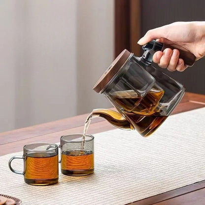 Théière Infusion Automatique en Verre 500ML Gray 500ML / 400-600ml