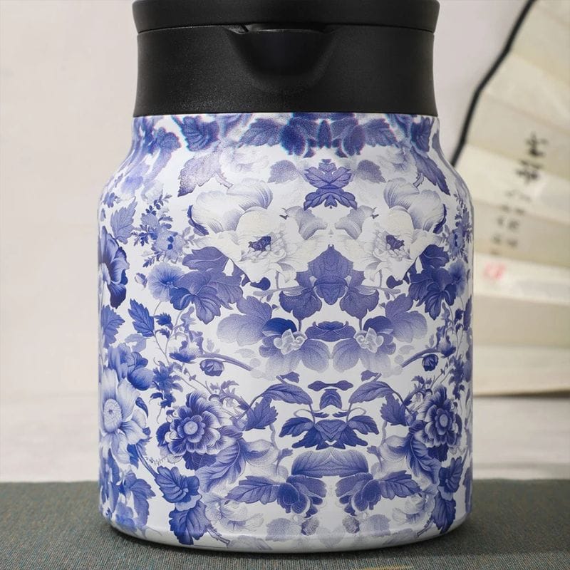 Théière Isotherme 1L en Acier Inoxydable