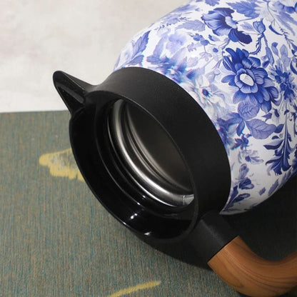 Théière Isotherme 1L en Acier Inoxydable