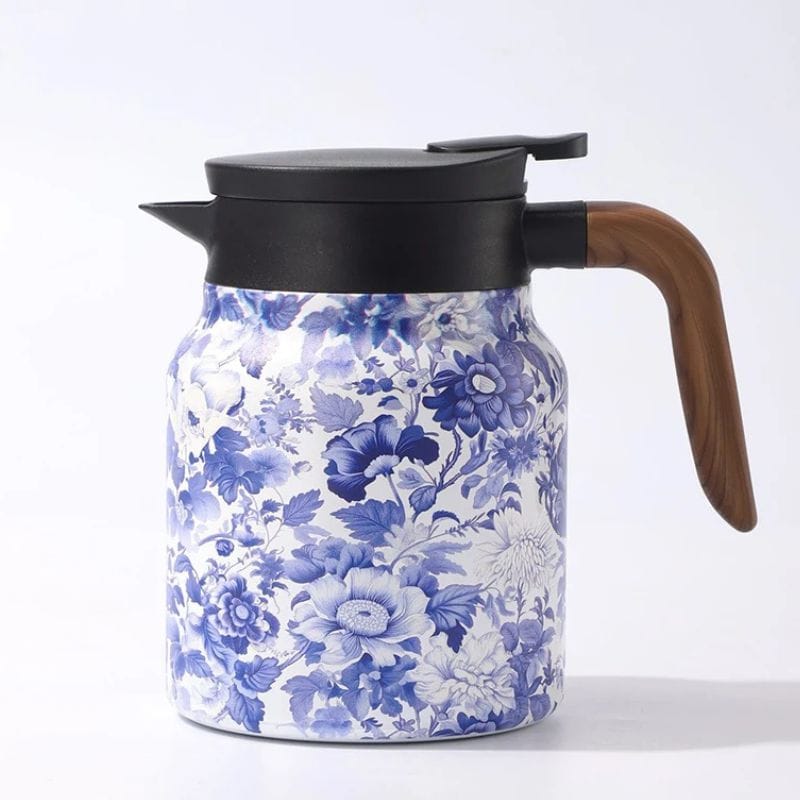 Théière Isotherme 1L en Acier Inoxydable