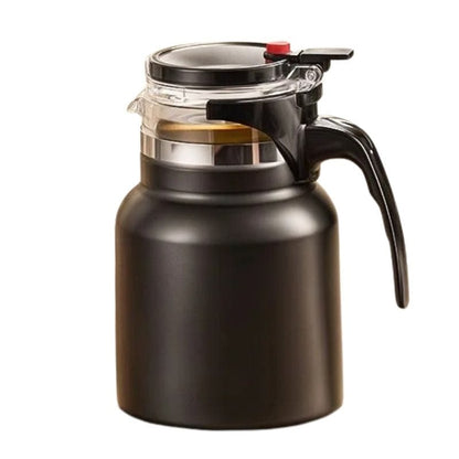 Théière Isotherme avec Infuseur 800ML 800 ml / Noir Mat