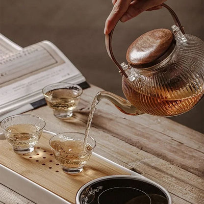 Théière Japonaise en Verre Borosilicate 800ML 800 ml