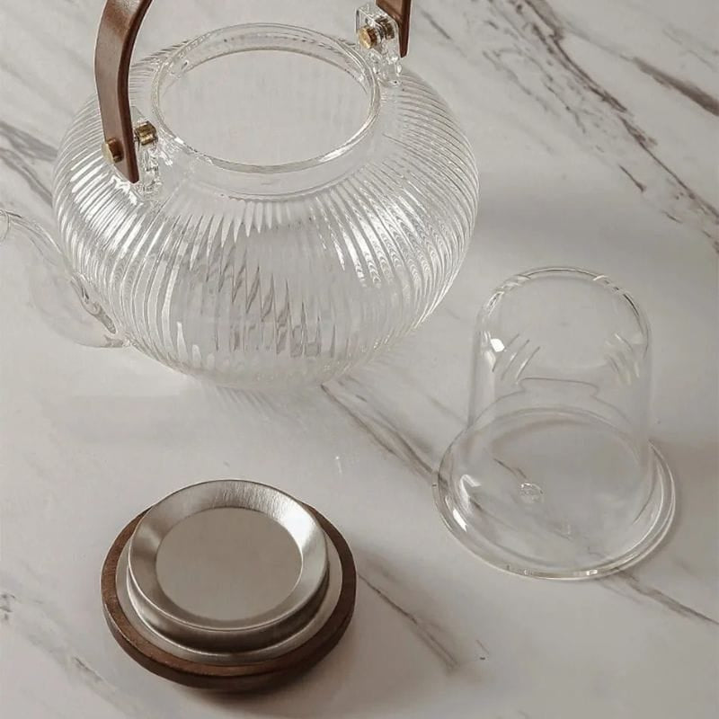 Théière Japonaise en Verre Borosilicate 800ML 800 ml