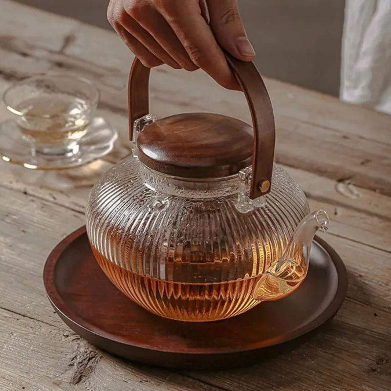 Théière Japonaise en Verre Borosilicate 800ML 800 ml