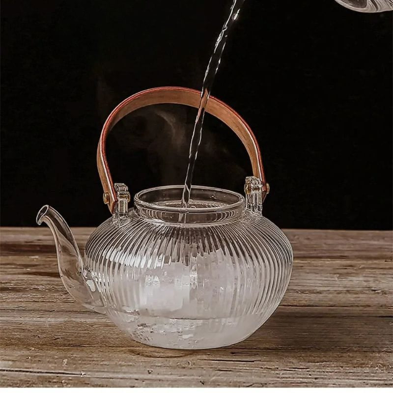 Théière Japonaise en Verre Borosilicate 800ML 800 ml