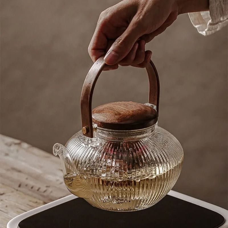 Théière Japonaise en Verre Borosilicate 800ML 800 ml