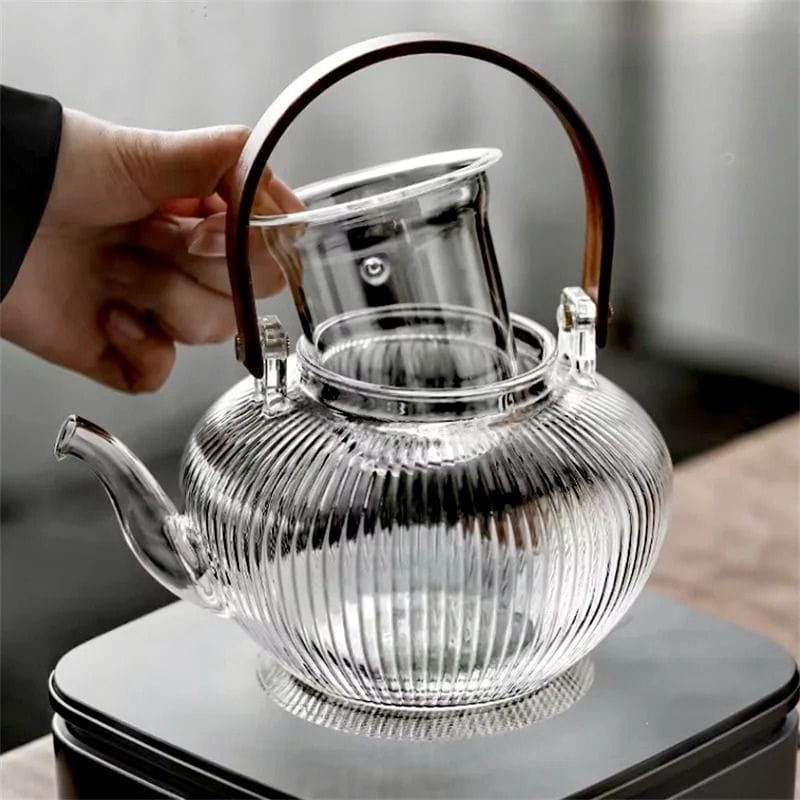 Théière Japonaise en Verre Borosilicate 800ML 800 ml