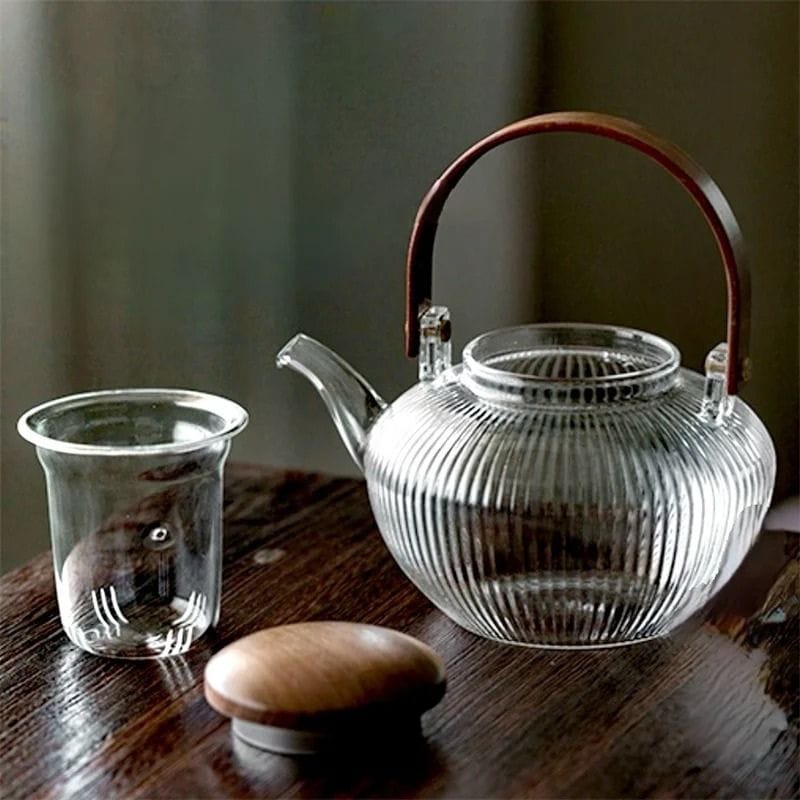 Théière Japonaise en Verre Borosilicate 800ML 800 ml