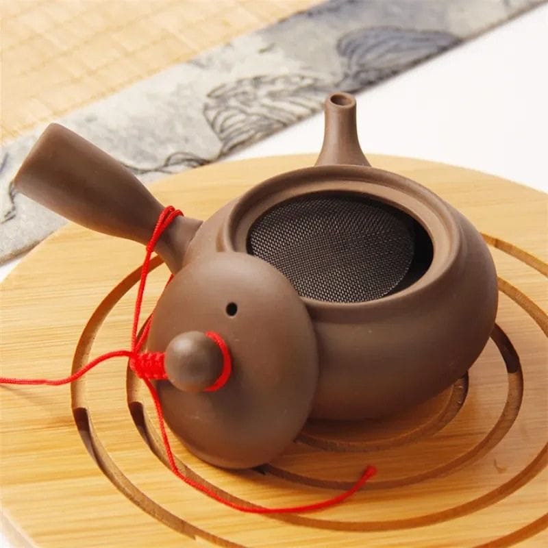 Théière Kyusu en Argile 125ML - 450ML